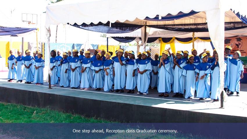 Nursery graduation ceremony at Milestones Academy
